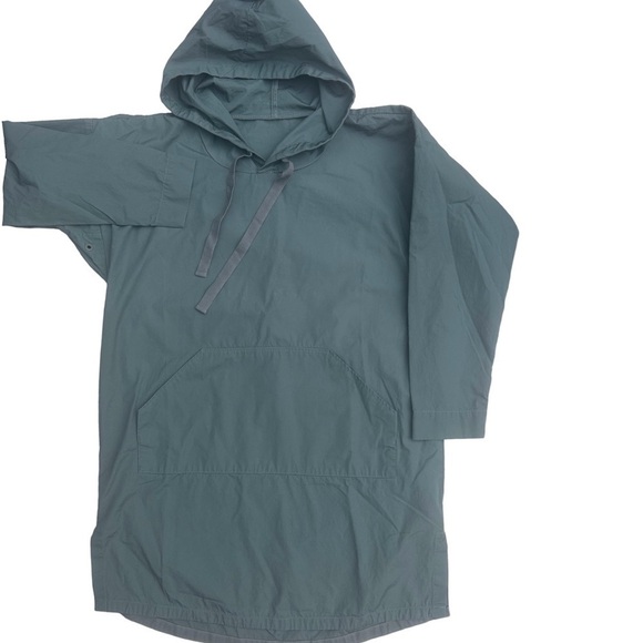 Jnby Anorak Jacket Outdoor Waterproof Hood military green oversized - Picture 11 of 11